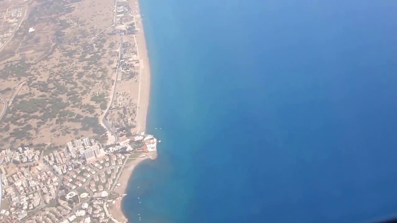 Antalya sahili təyyarədən, 2012